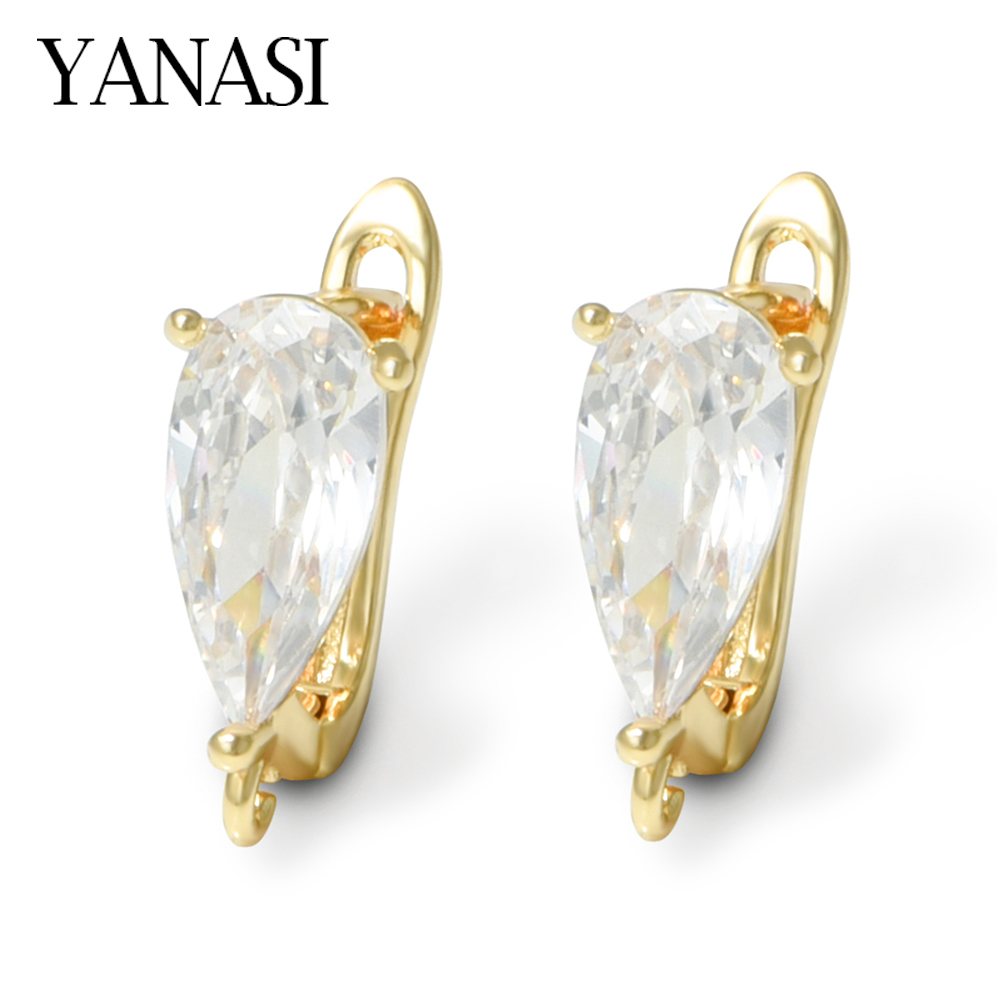 Gold Plated Jewelry - YANASI NUEVOS Ganchos para Pendientes de