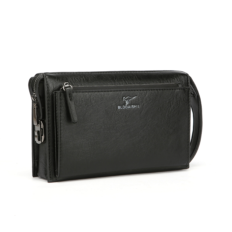 Leather Wallet Men - Nuevo Bolso de Mano Antirrobo con
