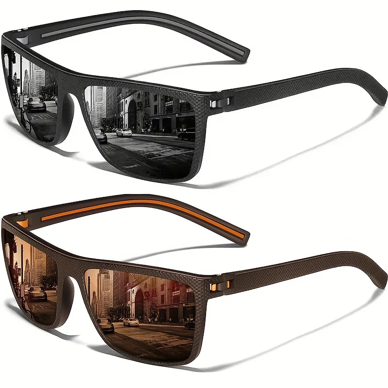 Sunglasses Uv400 - Gafas de sol deportivas cuadradas para