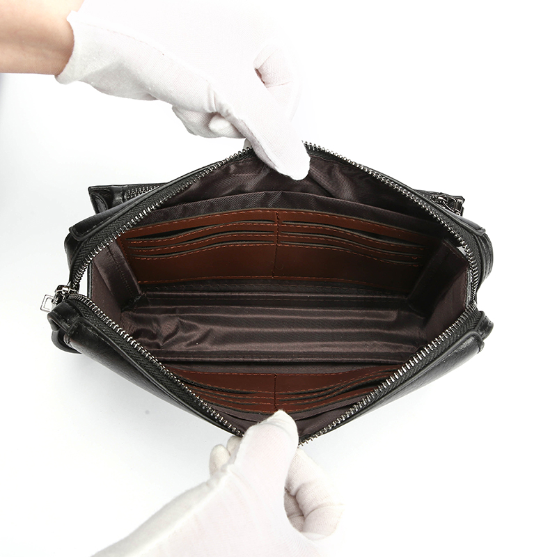 Nuevo Bolso de Mano Antirrobo  - Leather Wallet Men reseña y precio