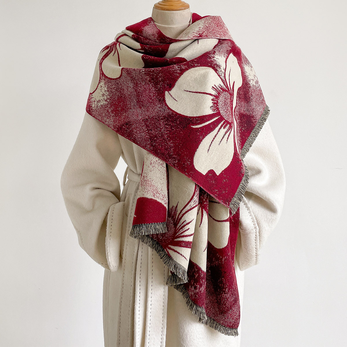 Bufanda de imitación de cachem - Cashmere Scarf reseña y precio