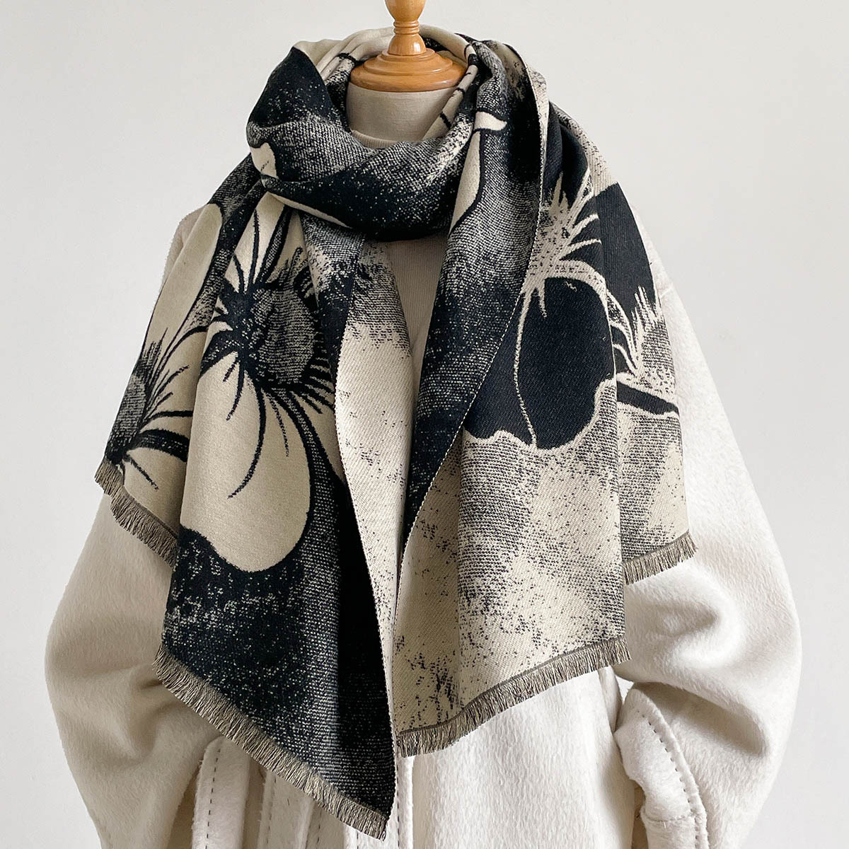 Bufanda de imitación de cachem - Cashmere Scarf reseña y precio