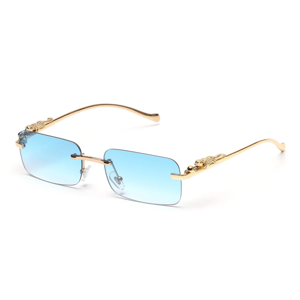 Gafas de sol sin montura, prot - Designer Sunglasses reseña y precio