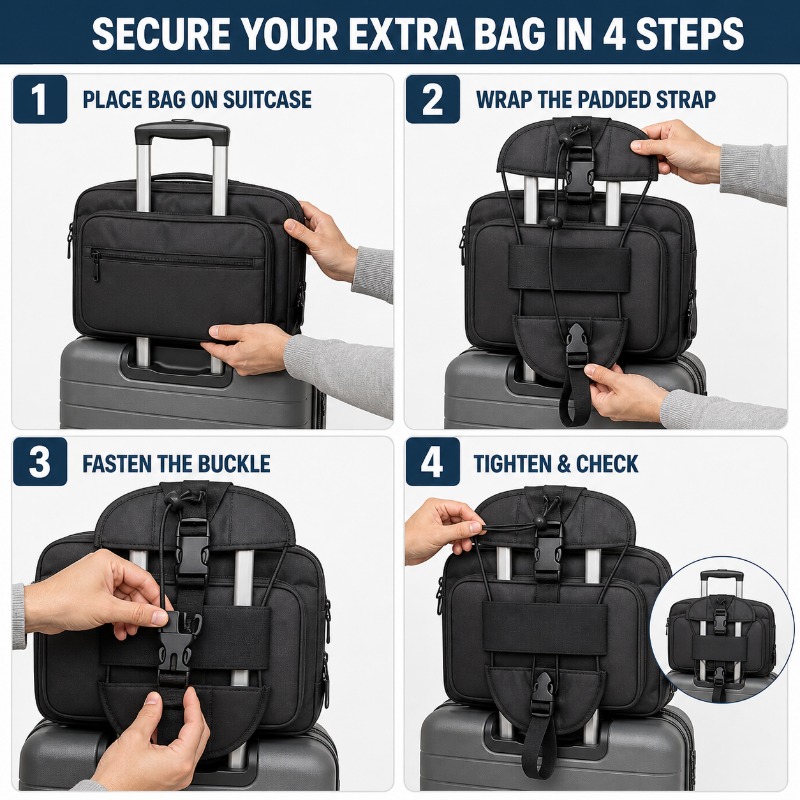 Correa cruzada Oxford resisten - Travel Luggage Set reseña y precio